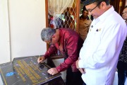 Peresmian Loka Alih Teknologi Penyehatan Danau LIPI, Maninjau, Sumatera Barat